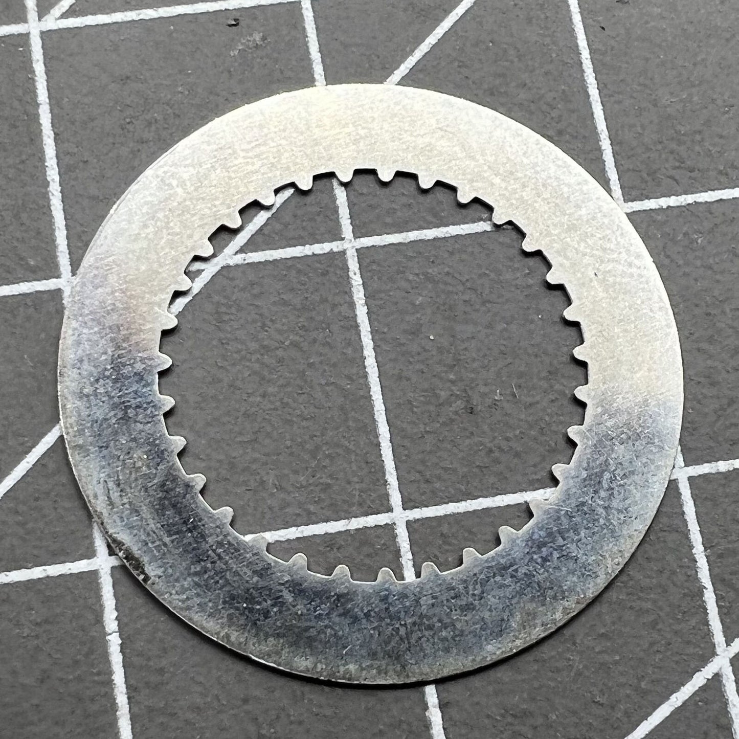 White date wheel for RLX 3135 watch movement, precise replacement part ensuring accurate date display.