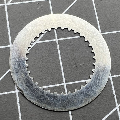 White date wheel for RLX 3135 watch movement, precise replacement part ensuring accurate date display.