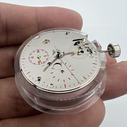 Tianjin Seagull ST1940 automatic watch movement with small second, precision Chinese craftsmanship.