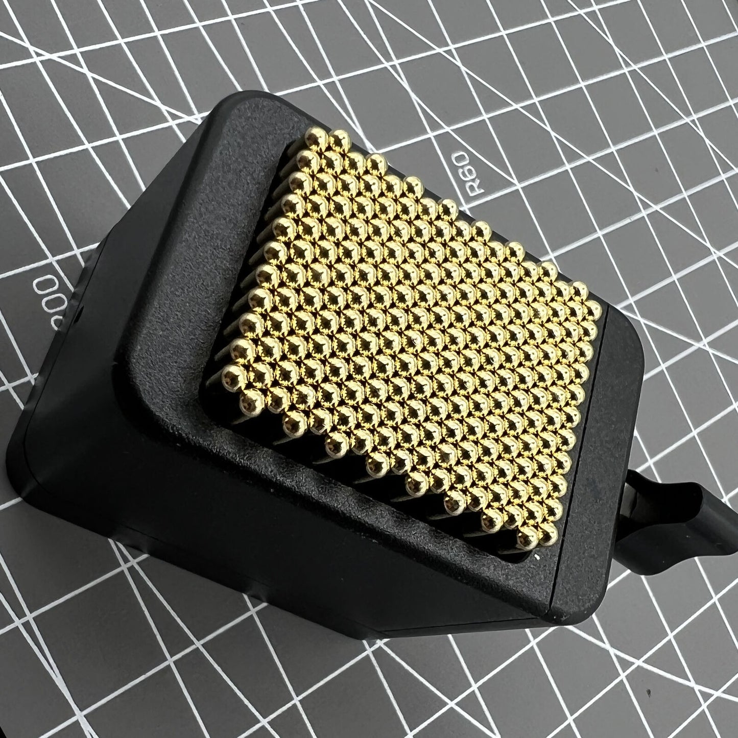 Universal China metal bead movement holder, adaptable for any watch movement shape, ideal for secure repair tasks.