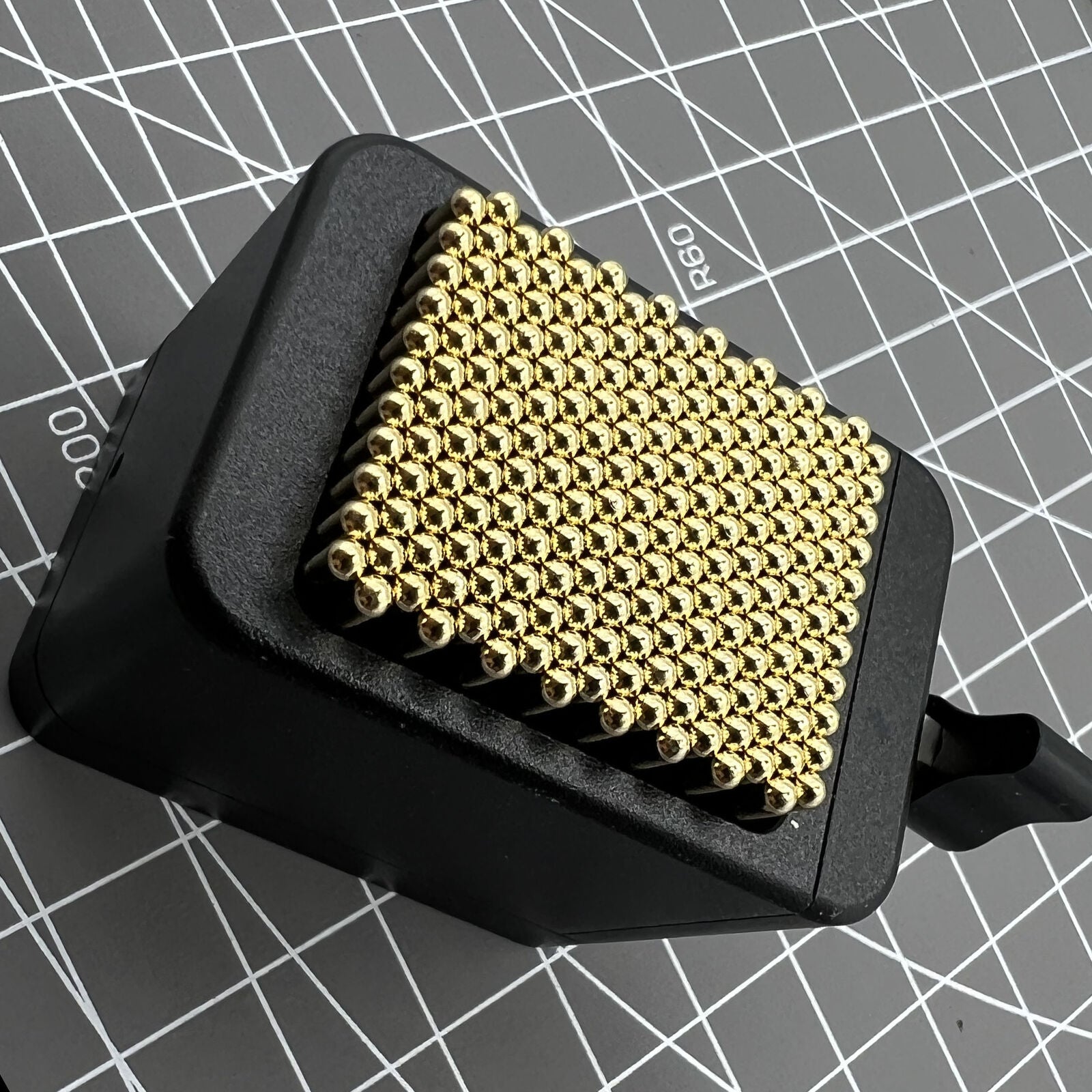 Universal China metal bead movement holder, adaptable for any watch movement shape, ideal for secure repair tasks.