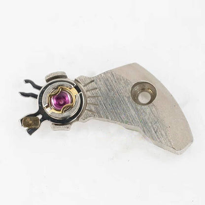 Silver splint of balance wheel for ETA2660 ETA2661 watch movement, precision replacement part.