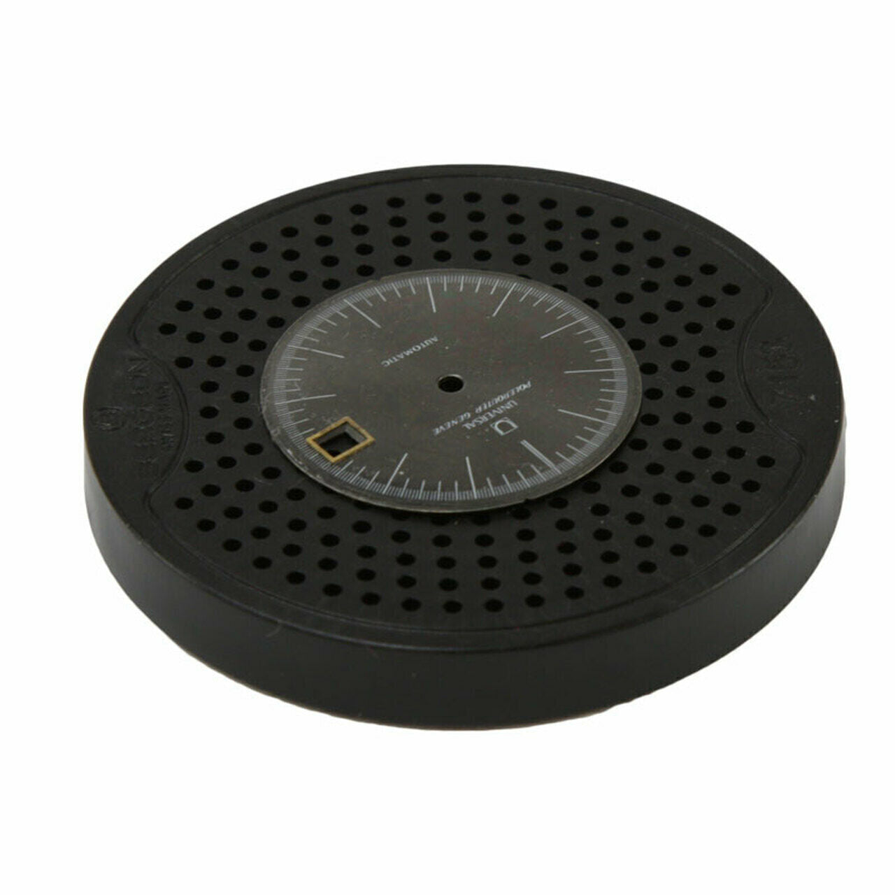 Bergeon 7153 durable watch dial base support for precise watch repair and assembly tasks.