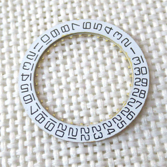 Roue de date blanche, roue de date générique adaptée au mouvement 2836 Date@3 #3