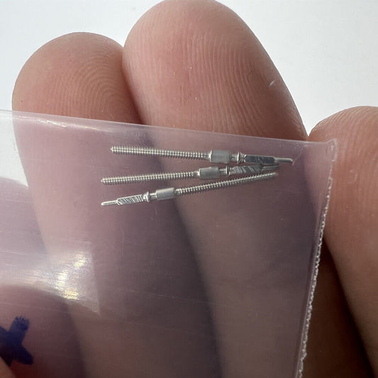 Watch winding stem for ETA 2872 2873 2878 2879 movements, precision fit for watch repairs and assembly.