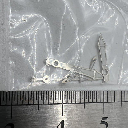 13 mm silberner Rand, grüne Leuchtzeiger für Miyota OS10 OS20 OS22 OS60 OS80 