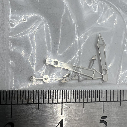 13 mm silberner Rand, grüne Leuchtzeiger für Miyota OS10 OS20 OS22 OS60 OS80 