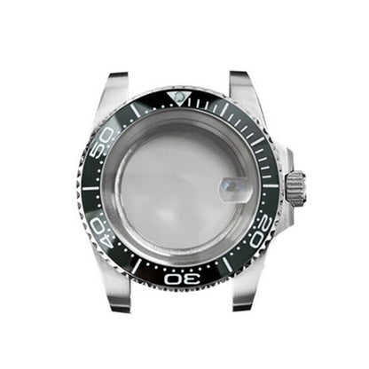 Boîtier de montre en verre saphir grossissant 40 mm pour montre NH35/NH36