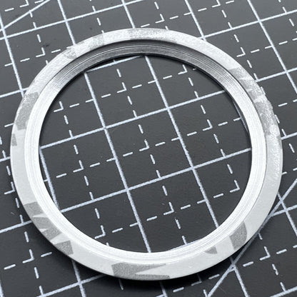 38 mm silberne Keramiklünette GMT für 40 mm automatische mechanische Herrenuhr 