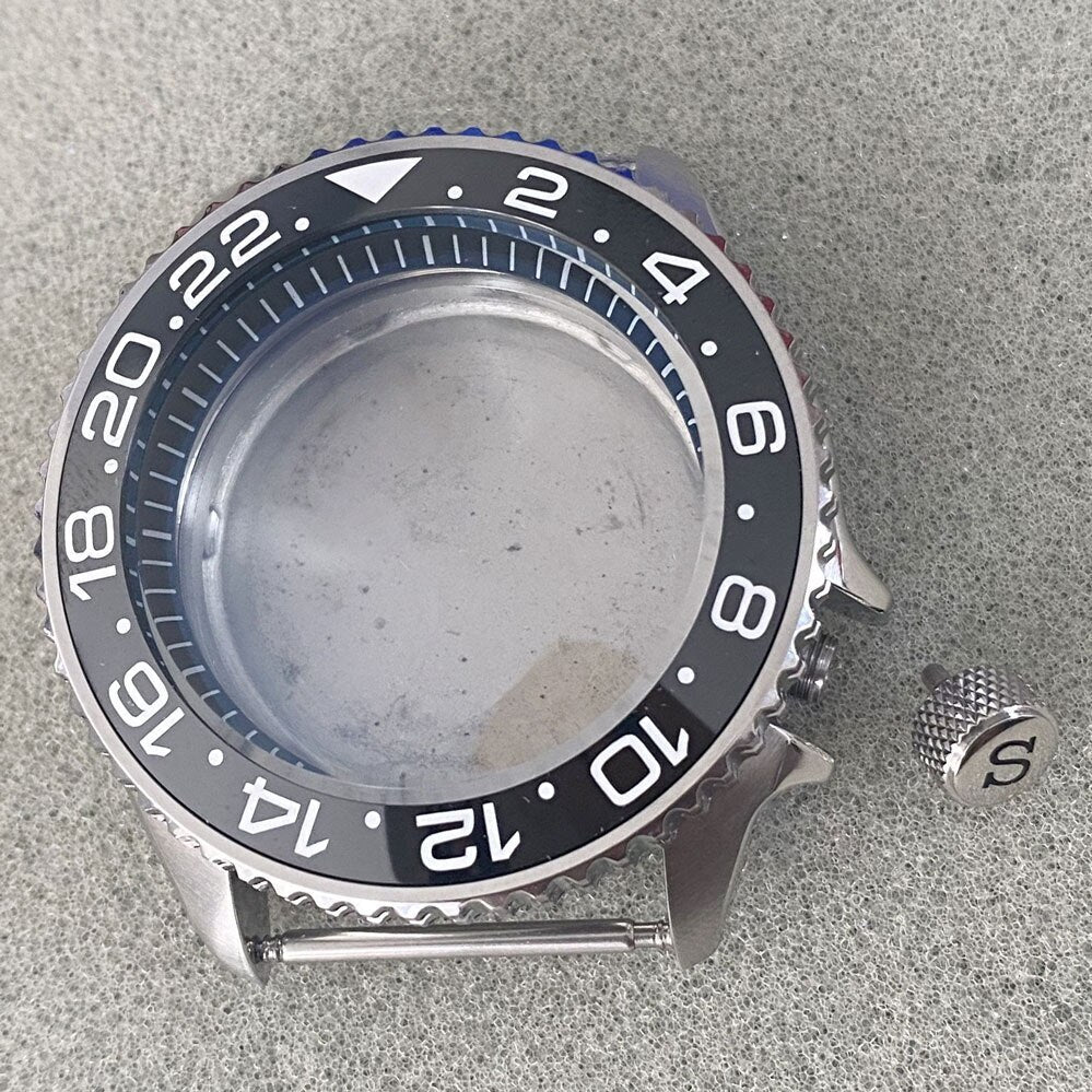 41.5 Mm Watch Case Stainless Steel Screw-in Head for Japan NH35/NH36/4R Movement
