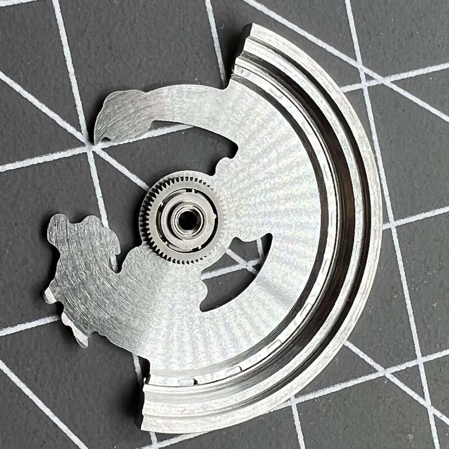 Rotor-Schwungmasse mit silbernem Drachenmotiv für NH35 NH36-Uhrwerk 