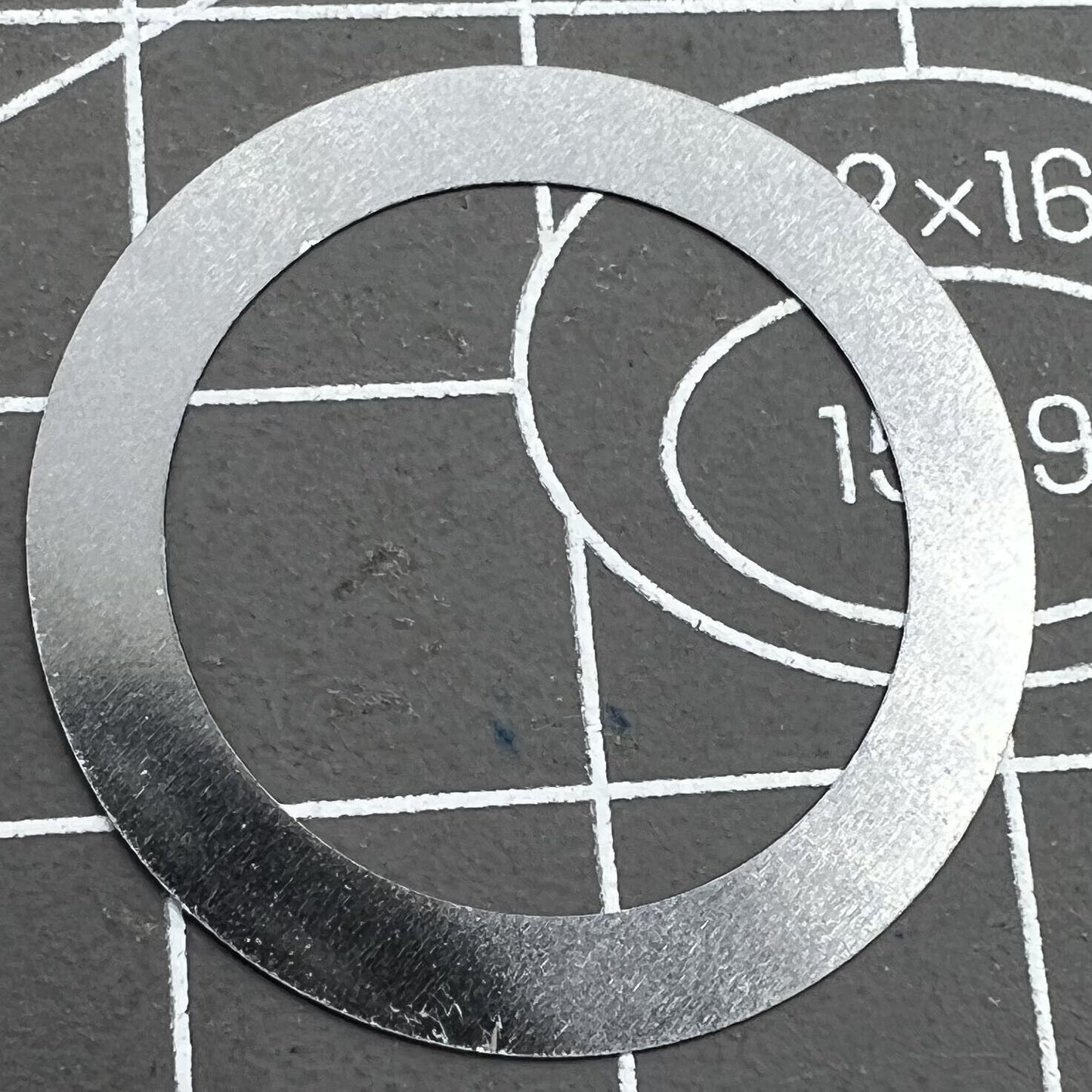 Arabic font date disk wheel for NH35 NH36 watch movement, precise fit for date@3.8 display.