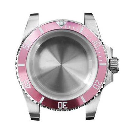 Boîtier de montre en verre saphir 40 mm, boîtier en acier inoxydable 316L pour NH35 NH36 