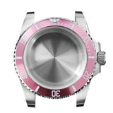40MM Sapphire Glass Watch Case 316L Stainless Steel Watch Case for NH35 NH36