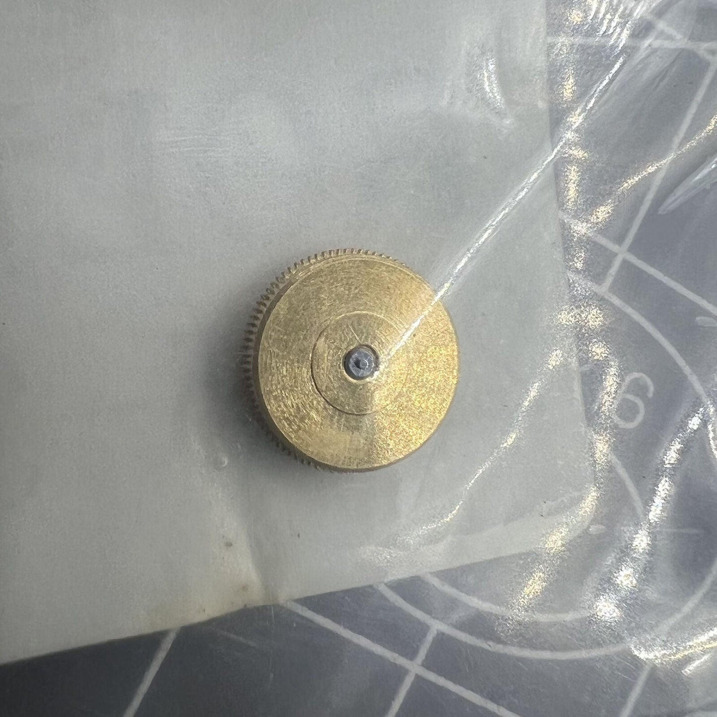 Original Barrel with Complete Mainspring and Axis for RLX2235 watch movement by RLX, precision repair accessory.