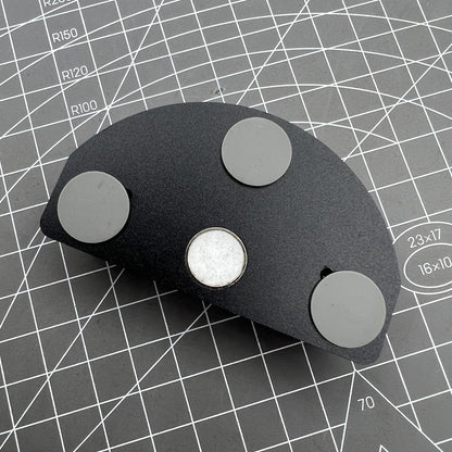 Die-cast alloy BG 30180 oil cup stand with 3 containers for precise watch repair and maintenance tools.