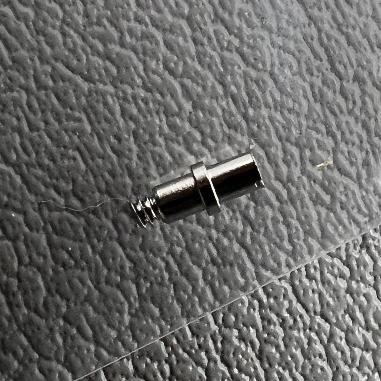 Vis de levier de réglage en argent 2 pièces adaptées à la pièce de mouvement ST3600 <tc>ETA</tc>6497