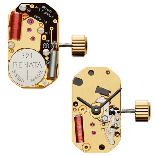 ETA 280.002 Watch Quartz 2 Hands Movement