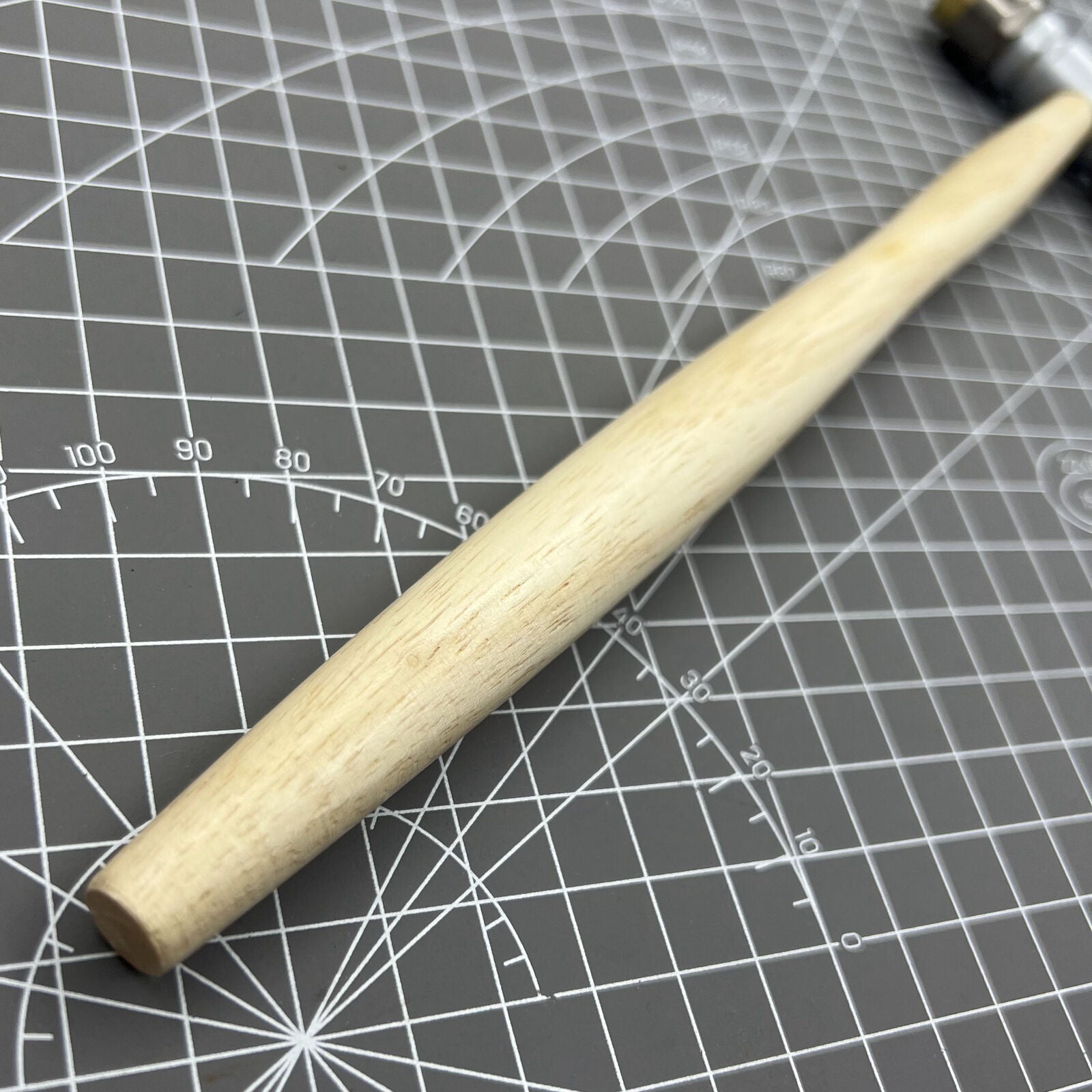 Swiss Bergeon 30417 hammer with brass and synthetic ends, ideal for precise watch accessory repairs.