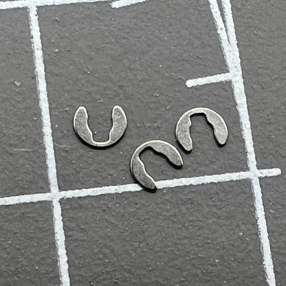 Set of 3 watch week opening insert pusher clips for ETA2836, 2824, 2834 movements.