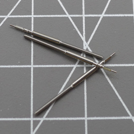 Set of 3 Miyota watch winding stems, compatible with 0S10, 0S20, 0S60 movements for repairs.