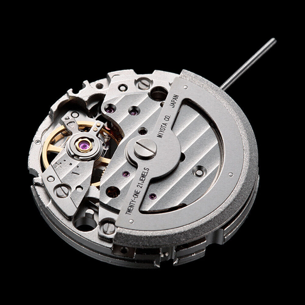Miyota / Citizen 82S5 Silver Plated Japan Automatic Mechanical Movement