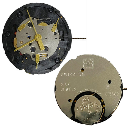 ETA G15.562 Watch Quartz 3 Hands Movement