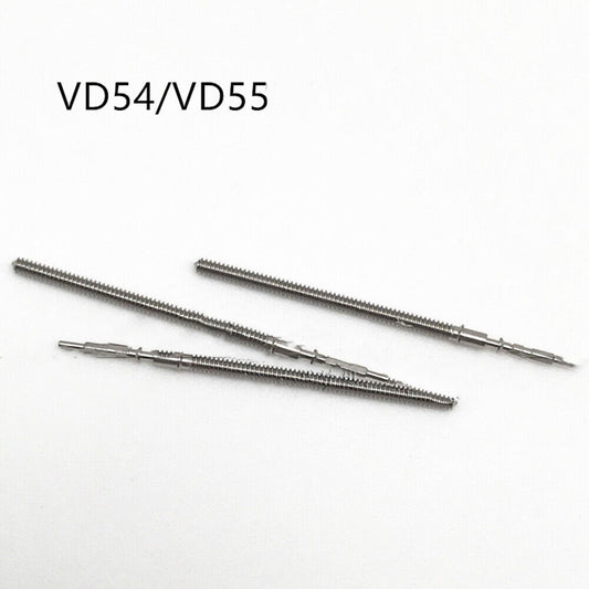 Lot de 10 tiges de remontoir génériques pour mouvement VD54, VD55, VD57, VD75, VD76, VD78