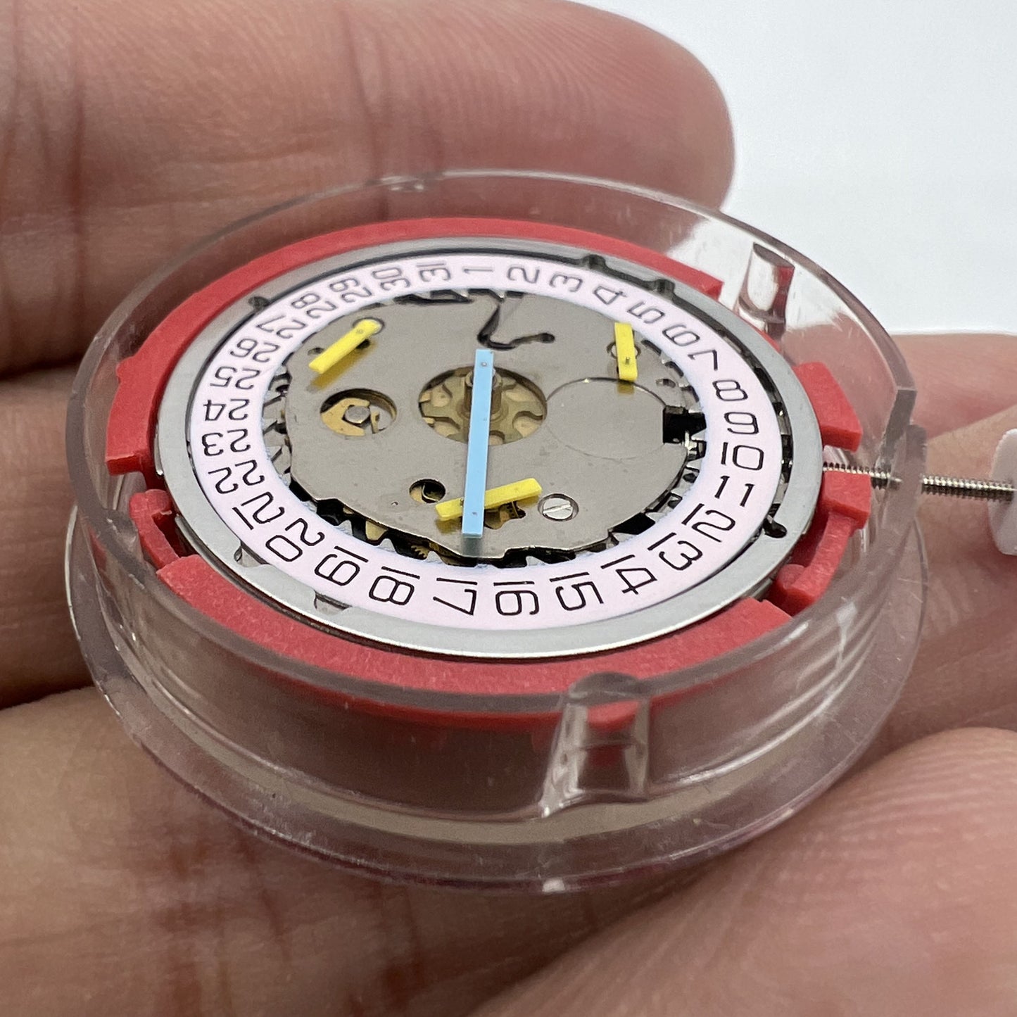 Montre à quartz ISA 8181, mouvement simple calendrier multifonction, originale suisse