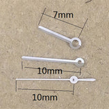 10mm Silver Round Point Watch Hands for Miyota 7T35 Quartz Movement