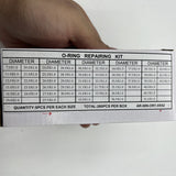 1.0mm Thickness 52 Sizes 260pcs Waterproof O Ring Kit Watch Back Gasket Washers