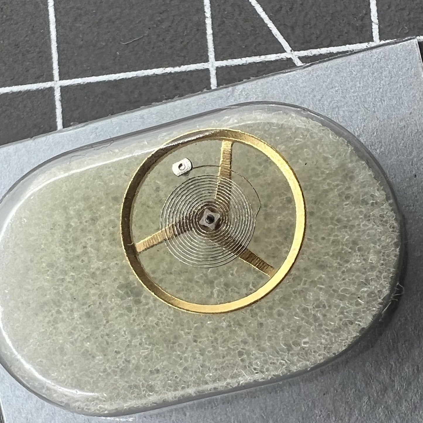 Swiss Balance Wheel ETA C01.211 watch movement part for precise timekeeping by Swiss brand ETA.