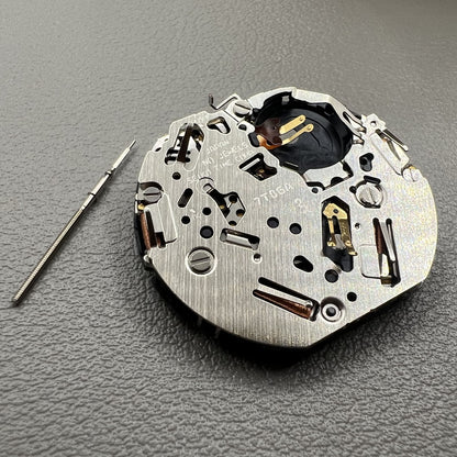Seiko 7T86A quartz watch movement replacement part, precision Japanese craftsmanship for repairs.