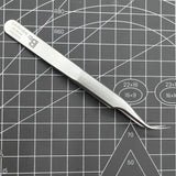 Swiss Bergeon 7026-7 Antimagnetic Tweezer Fine Curved Points