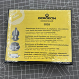 Bergeon 5538 6 Chucks With Intermediate Holder For Waterproof Grooved Cases