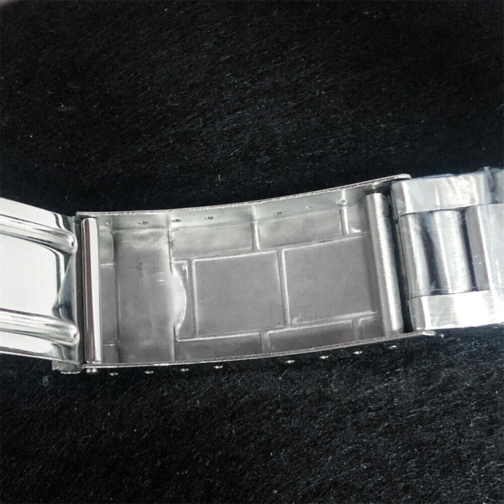 Stainless steel 39.5mm watch case with strap band for NH35/NH36 movement, durable and stylish from.