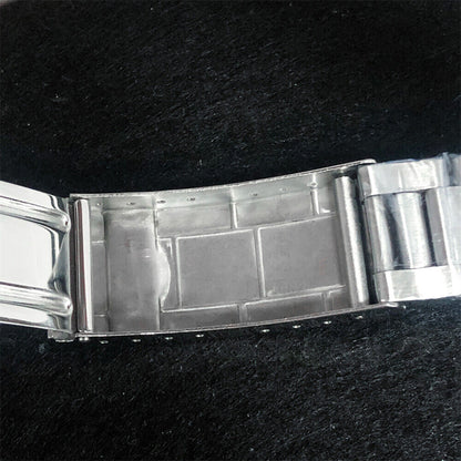 Stainless steel 39.5mm watch case with strap band for NH35/NH36 movement, durable and stylish from.