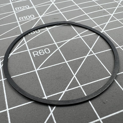 Watch gasket O-ring for Citizen Eco-Drive H504 E111 quartz movement back case seal, durable and precise fit.