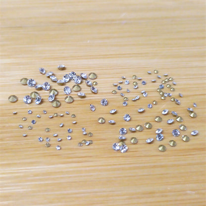 18 Sizes Pointed Bottom Patching Imitation Diamond for Watch Repair Replacement