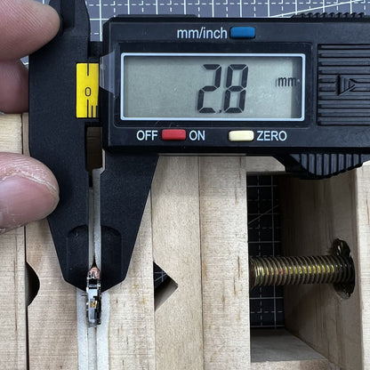 2 Stück Japan Miyota 2036 Quarzuhrwerk mit Uhrenstift HCP