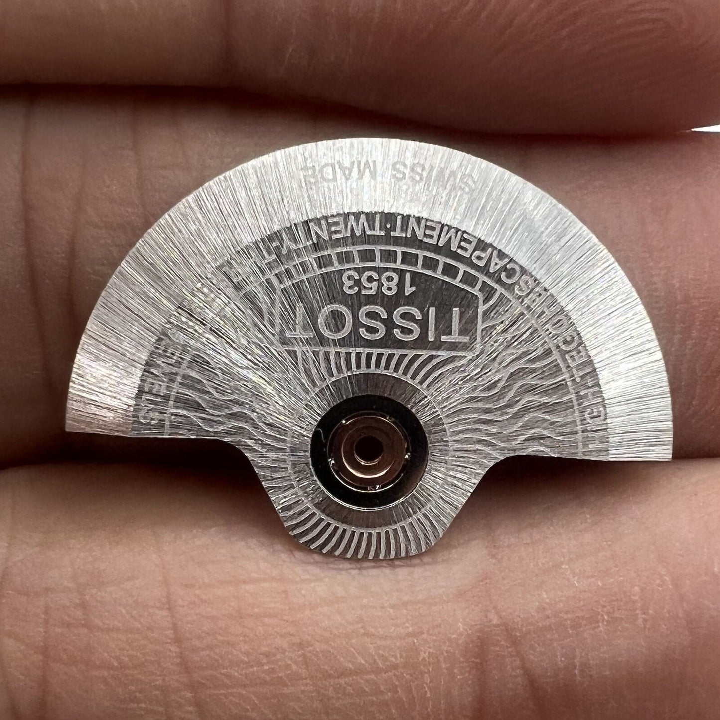 Movement oscillating weight rotor replacement for C07.111 watch movement, precision fit.