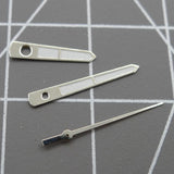Arrow Shape Silver Trim 12mm Watch Hands for Miyota 2315 2035 2036 2115 2305
