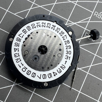 Miyota 6S10 3 Hands Small Second @6@9@12 Date At 3 Quartz Movement