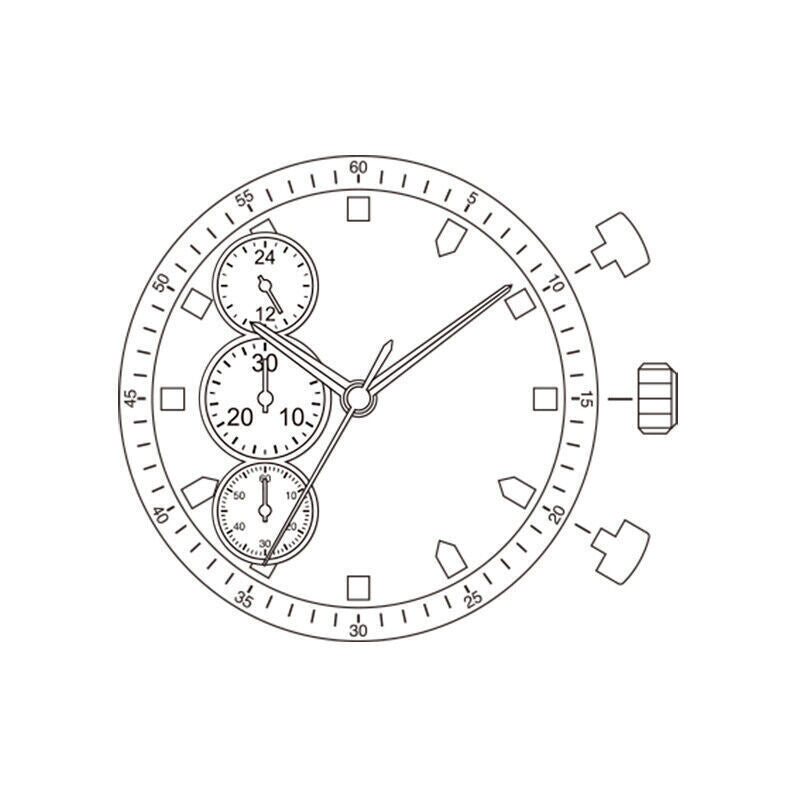 Miyota JS55 Japan Quartz Movement