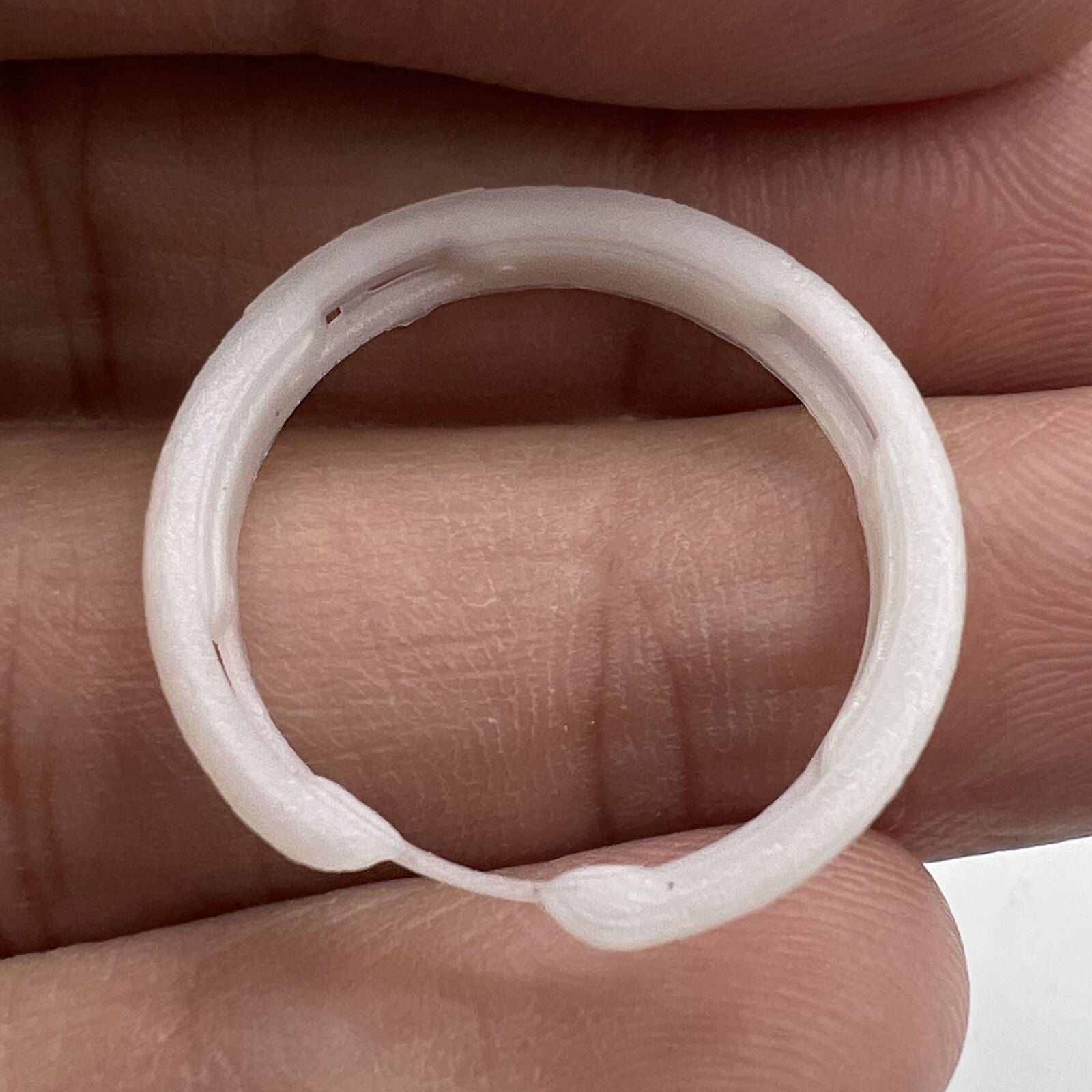 Watch case cushion mount spacer ring for ETA955.414 movement, durable replacement.