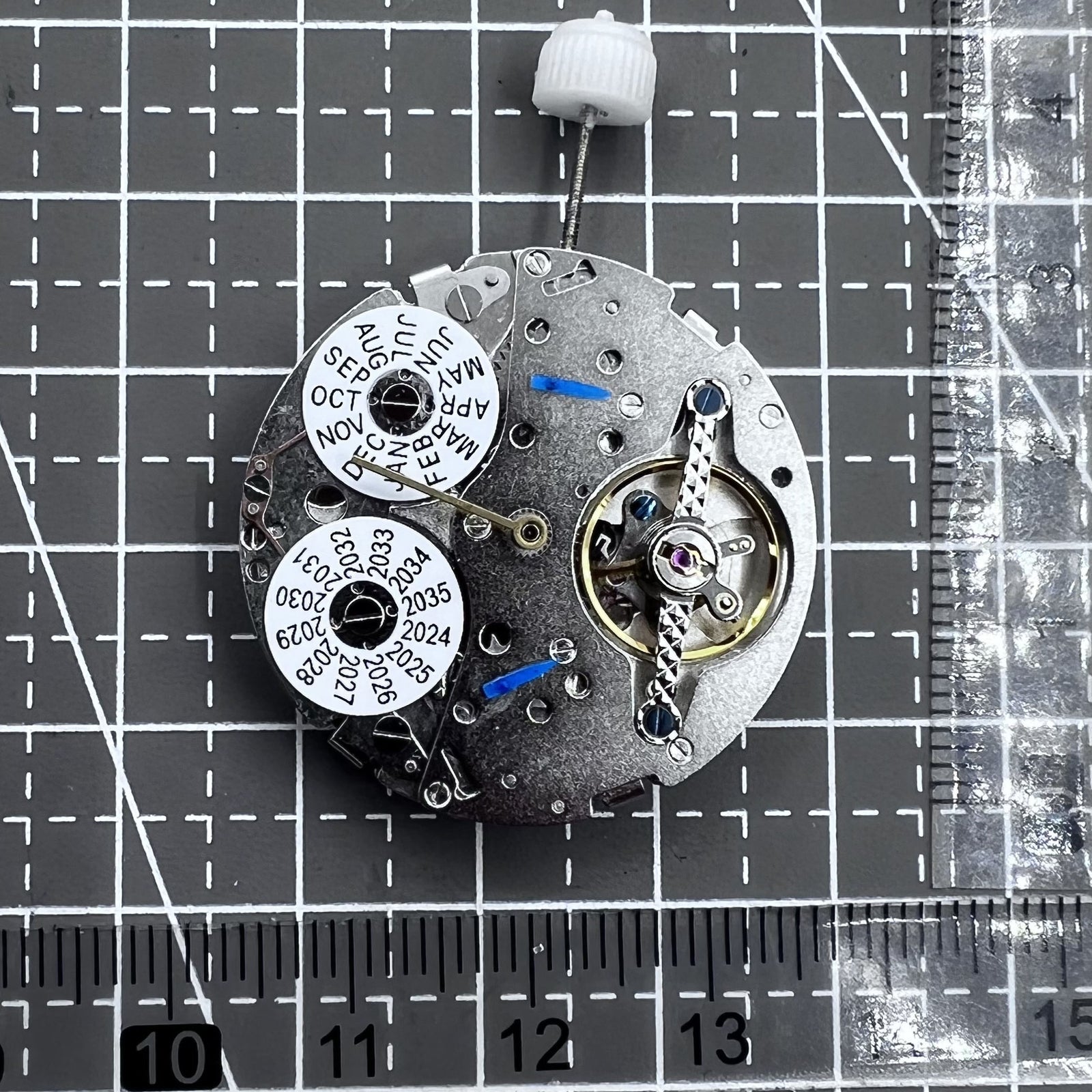 LB20 Automatischer Ewiger Kalender mechanische Uhr mit multifunktionalem Zifferblatt f�r M�nner