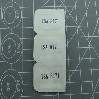 Set of 3 watch winding stems for ISA 8172 movement, perfect for precise watch repairs and replacements.