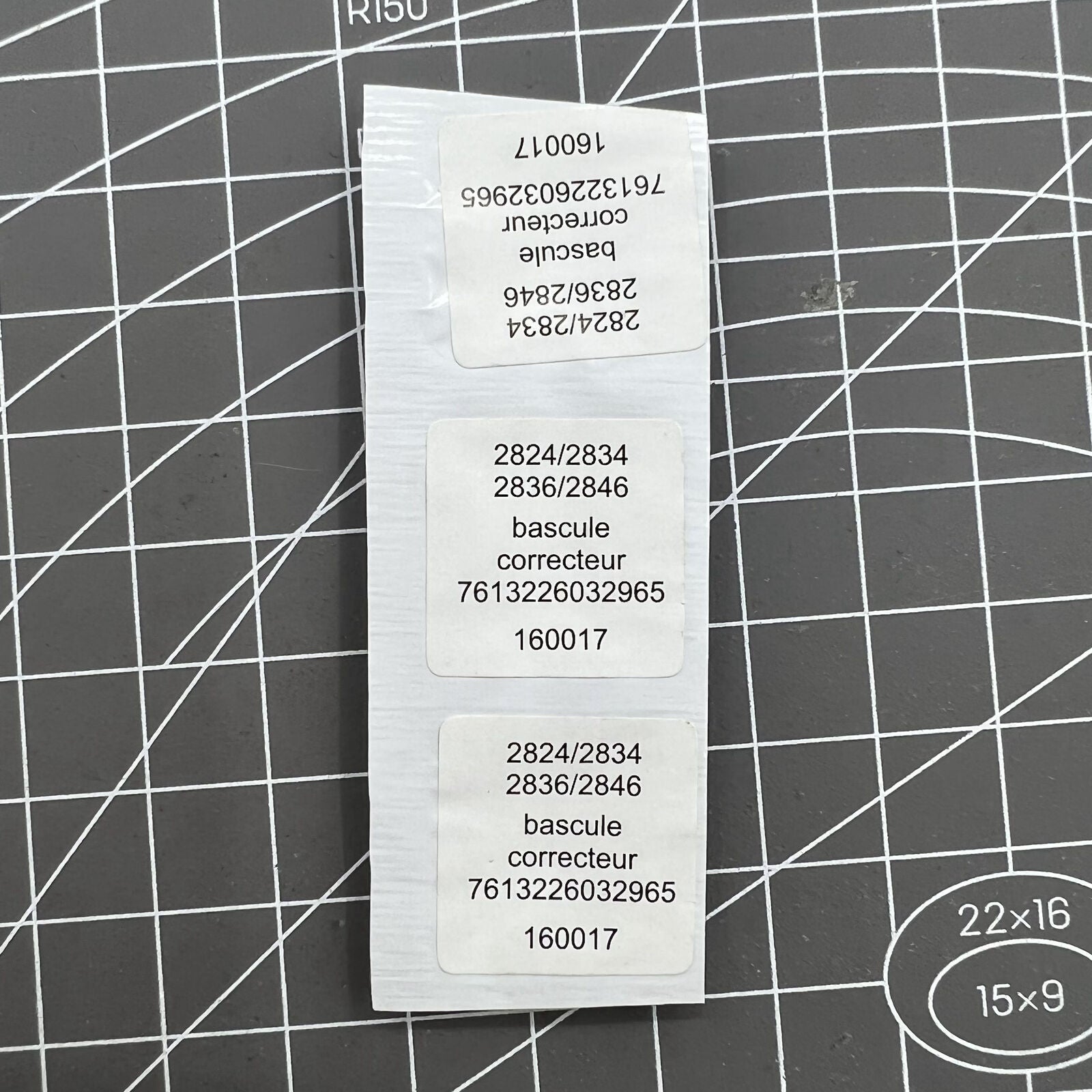 Date Corrector tool compatible with ETA2836 2834 2824 2846 movements, generic fit accessory