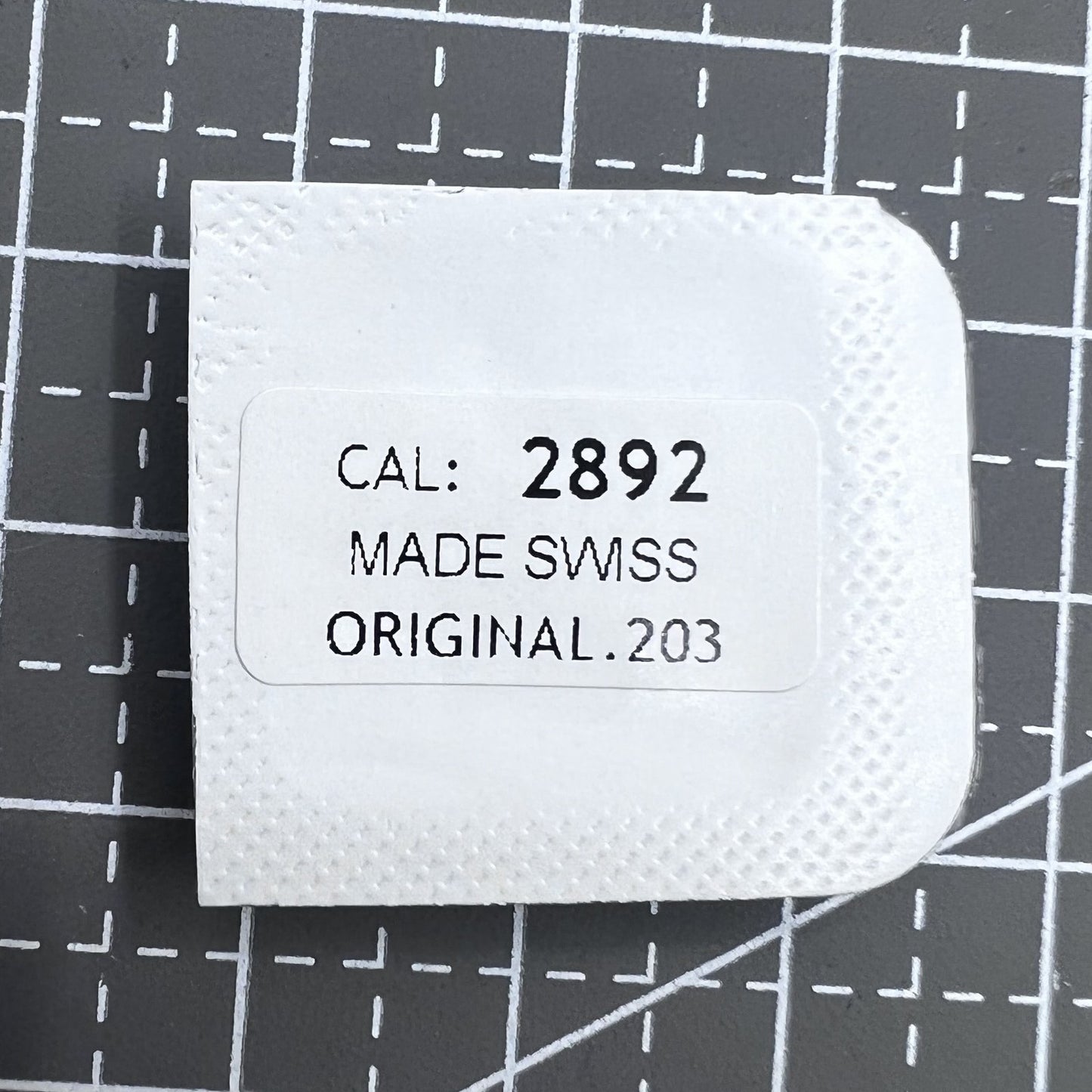 2 Stück Ref203 Zwischenrad Ersatzteile für ETA 2892 Uhrwerk