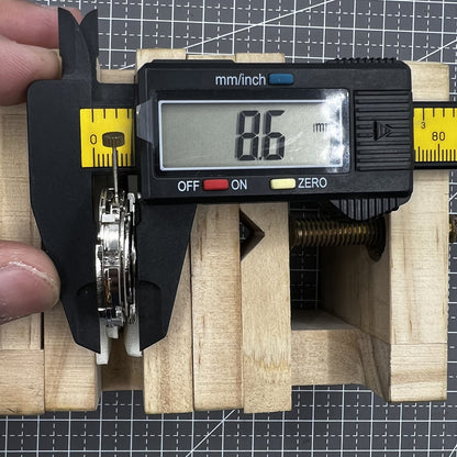 Automatische Multifunktion Uhr mit Mechanischem Uhrwerk und Mondphasenanzeige bei 12 Uhr